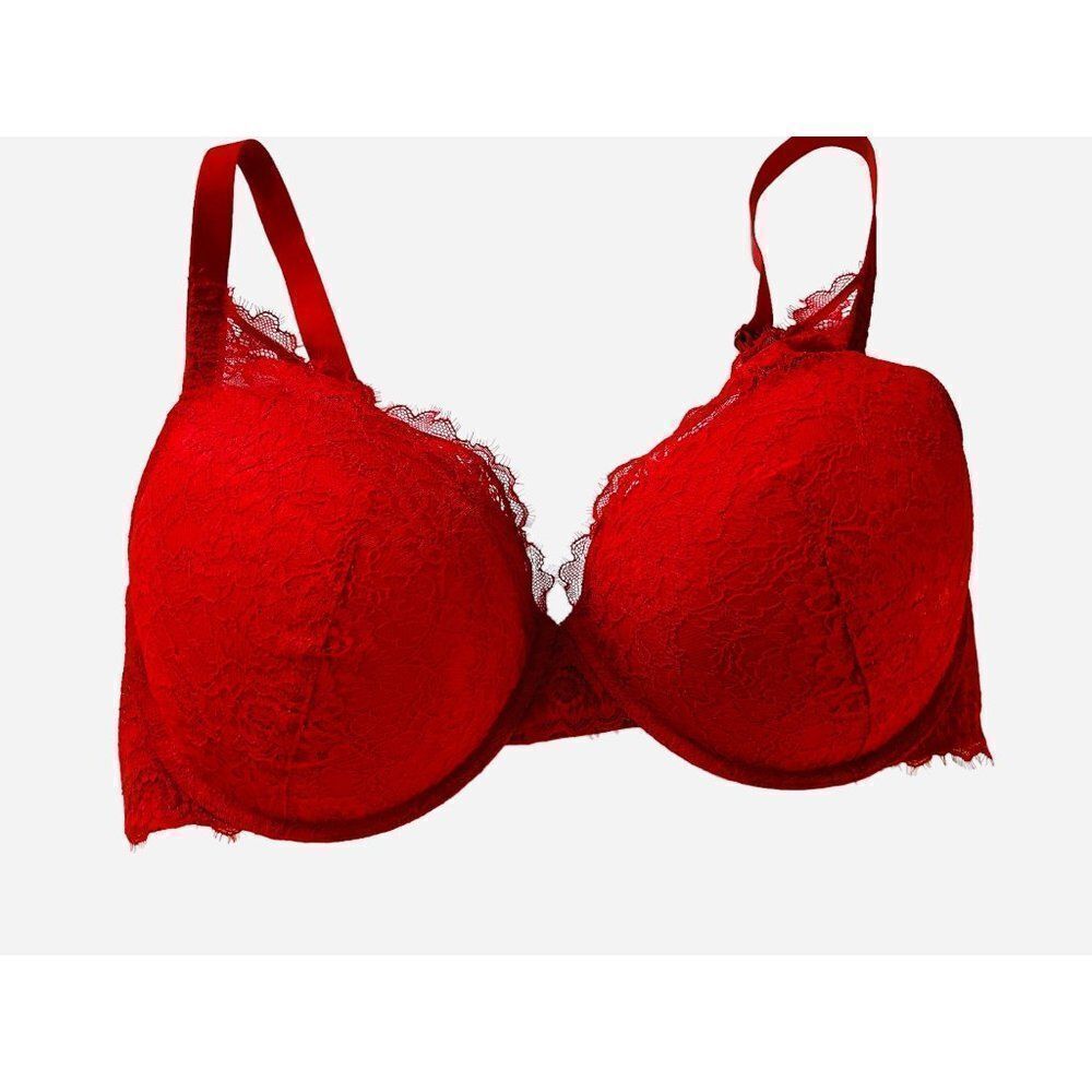 Auden Red 42DDD Bra NWT‎